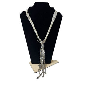 John Hardy Legends Naga Lariat Necklace with Blue Sapphire